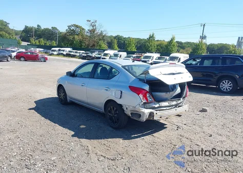 2015 Nissan Versa 1.6 Sv из США, поврежденный, VIN 3N1CN7AP9FL852770
